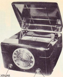 1952 Admiral Chassis 5M2 Phono Radio Service Manual