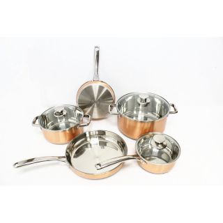  from Gourmet Chef. An eight piece set allows you to cook with ease