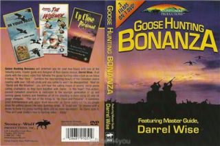 GOOSE Hunting Bonanza Master Guide Darrel Wise 3 Films on 1 DVD New