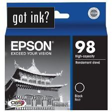 GENUINE epson Ink Cartridge T0981 98 black ARTISAN 700 710 725 730 800