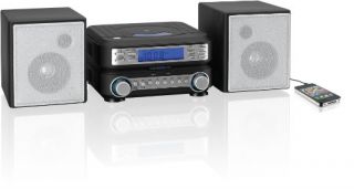 GPX HC221B Compact CD Player Stereo Home Music System with Am FM Tuner