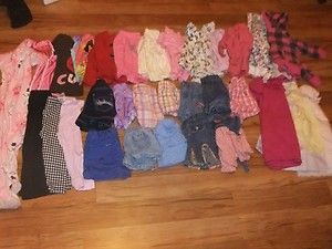 2T Girls Clothes Lot 32 Pieces
