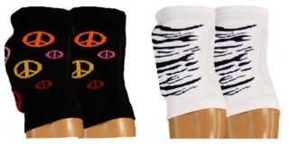 Girls New Volleyball Knee Pad Covers Tiger Peace Sports Zebra