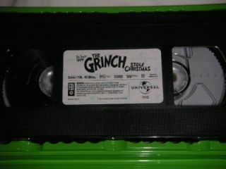Dr Seuss How The Grinch Stole Christmas VHS Tape Movie