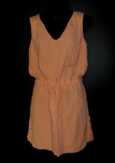 Velvet by Graham Spencer $105 Gauze Tie Waist Dress New S