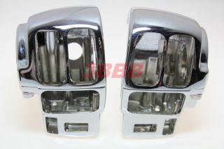New Harley Electra Glide Road King Switch Housings Chrome