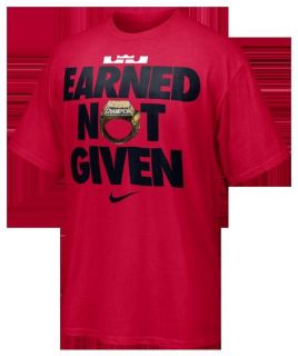  Championship Earned not Given Head Vampire Red Tshirt L XL XXL