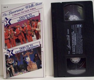  Show Vol 9 VHS Salute to Swing Bands Tribute George Gershwin