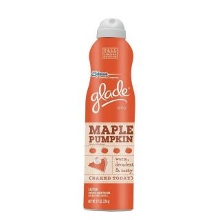 New Glade Maple Pumpkin Spray Air Fresher Fall Collection