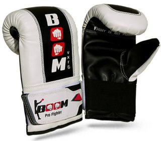 Boom Pro Bag Mitts Punch Bag Gloves Gel Mitts MMA UFC Boxing Gloves