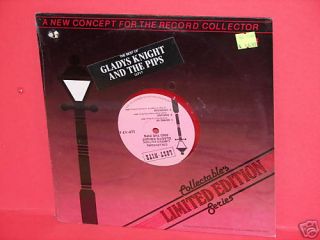 Gladys Knight and The Pips 10 Red Vinyl SEALED