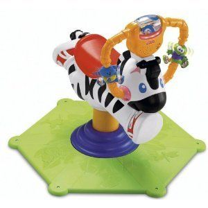 Bounce Spin Zebra Go Baby Go by Fisher Price Mattel K0317
