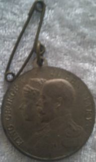 George V Queen Mary Silver Jubilee Medal 1935