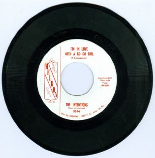 The Intentions I’M in Love with A Go Go Girl RARE Philly Doo Wop 45