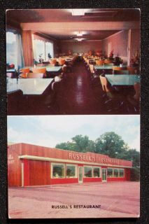1950s Russells Restaurant Oldag Diner Griffin GA PC