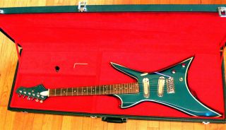 Mako Exotec XK 4 Electric Guitar All Original Original Hard Shell Case