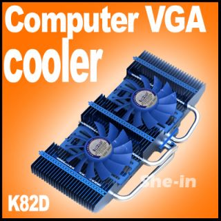 PC Computer Video Graphic Card Cooler K82D NVIDIA Gefo