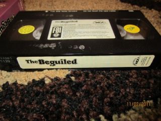  Beguiled VHS 1970 Video   CLINT EASTWOOD 1983 Geraldine Page Civil War