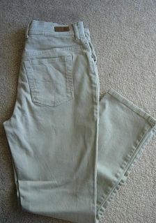 Gloria Vanderbilt Amanda Lt Tan Beige Slimming Jeans 8 Medium Average