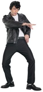 Grease Danny 50s Rocker T Bird Jacket Men Costume Plus Size