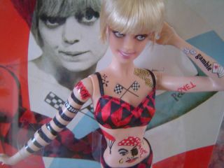 Goldie Hawn Barbie Body Art Tattoo Doll