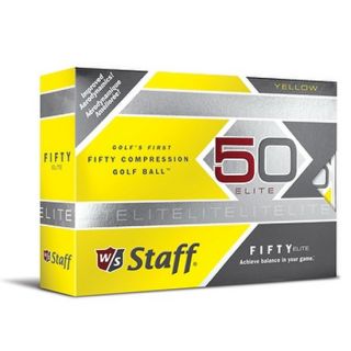 Wilson Staff Fifty Elite Golf Balls Yellow