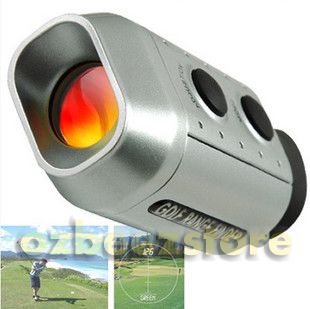 Digital 7 x Golf Range Finder Golf Scope w Padded Case