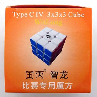 Type C IV 4 Witlong Speed 3x3 3x3x3 Plastic Magic Cube Twist Puzzle