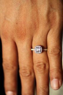  IF Cushion Halo Diamond Ring GIA Perfection R3621 Diamonds by Lauren