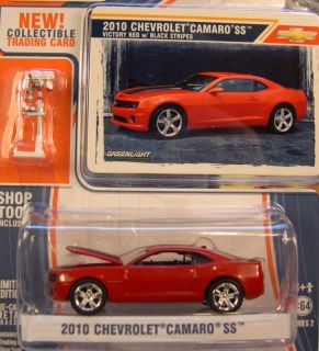 GREENLIGHT COLLECTIBLES 1 64 SCALE VICTORY RED 2010 CHEVROLET CAMARO