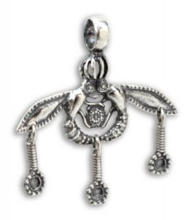 Ancient Greek Jewelry Minoan Bees Silver Pendant S