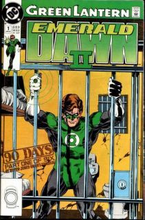 Green Lantern Emerald Dawn II #1   Comic Book Cover