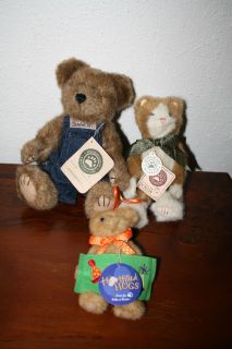  BEAR COLLECTION GEORGE BERRIMAN GOLDA MEOW HEARTFILLED HUGS ALL 3 WOW