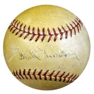 Hank Greenberg Autographed Signed Al Baseball JSA X28306