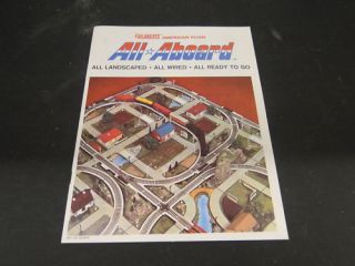 Original Gilbert #M6788 American Flyer All Aboard Brochure printed in