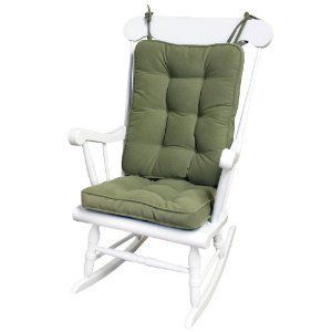 Greendale Home Fashions Standard Rocking Chair Cushions Hyatt Fabric