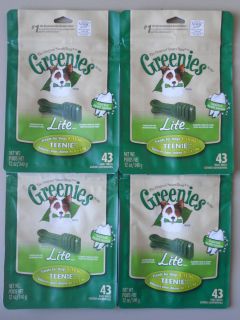 12 oz Bags Greenies Dog Treats Lite Teenie Sz 172 Treats