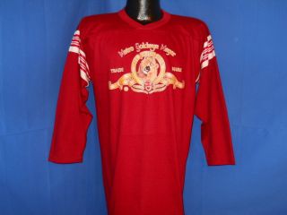 Vintage MGM Metro Goldwyn Mayer 70s Iron on T Shirt L