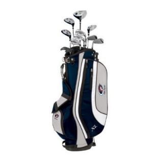 Callaway Golf Set w/ Composite Driver Hybrids Irons Putter Stand Bag