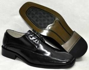 Giorgio Venturi Mens Leather Oxfords Black Sz 11