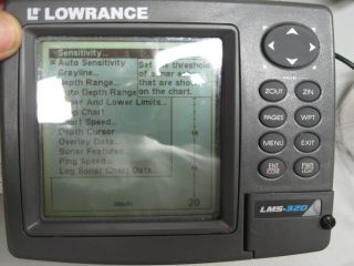 Lowrence LMS 320 GPS Fishfinder