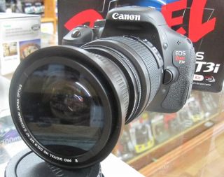 Wide Angle macro fisheye lens for Canon Digital Rebel T3 T3i T2 T2i