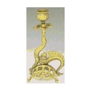 Mayer Mill Brass Griffin Candle Stick