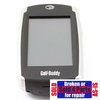 AS IS GolfBuddy World Platinum 3.0 LCD Handheld Outdoor GPS For Parts