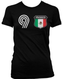 Mexico Shield Junior Girls T Shirt Jersey Football Tees
