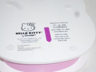Hello Kitty Big Face Pink White Jewelry Box Bubble Bellie Girls