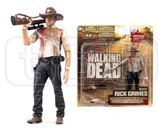 Deputy Rick Grimes Figure The Walking Dead AMC TV Series 2 Two