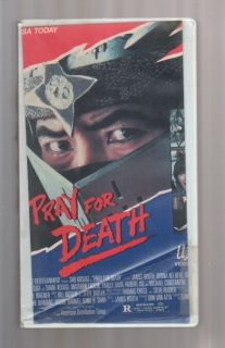 Pray for Death Sho Kosugi Gordon Hessler Ninja RARE VHS
