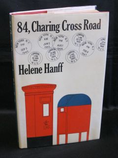 Helene Hanff 84 Charing Cross Road 1975 HC DJ Fifth Printing