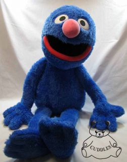 Grover Sesame St Street Gund Blue Monster Big Plush Toy Stuffed Animal